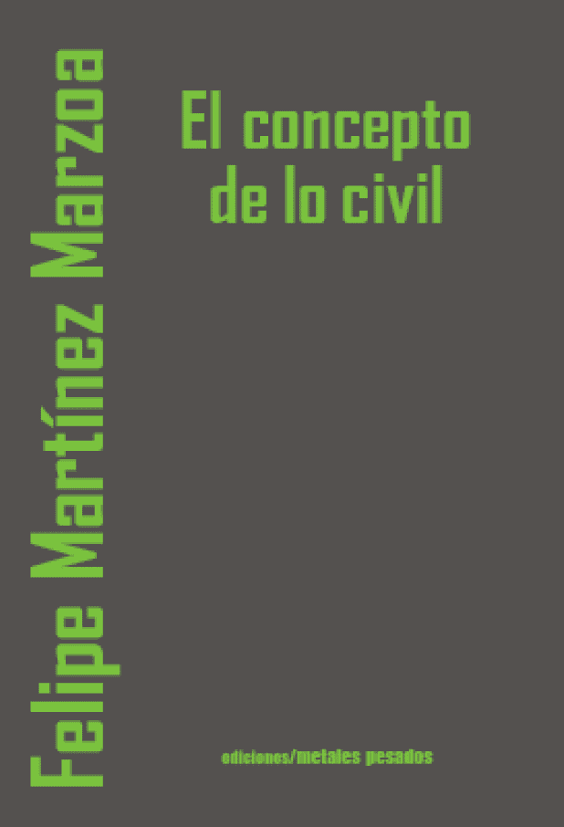 El concepto de lo civil