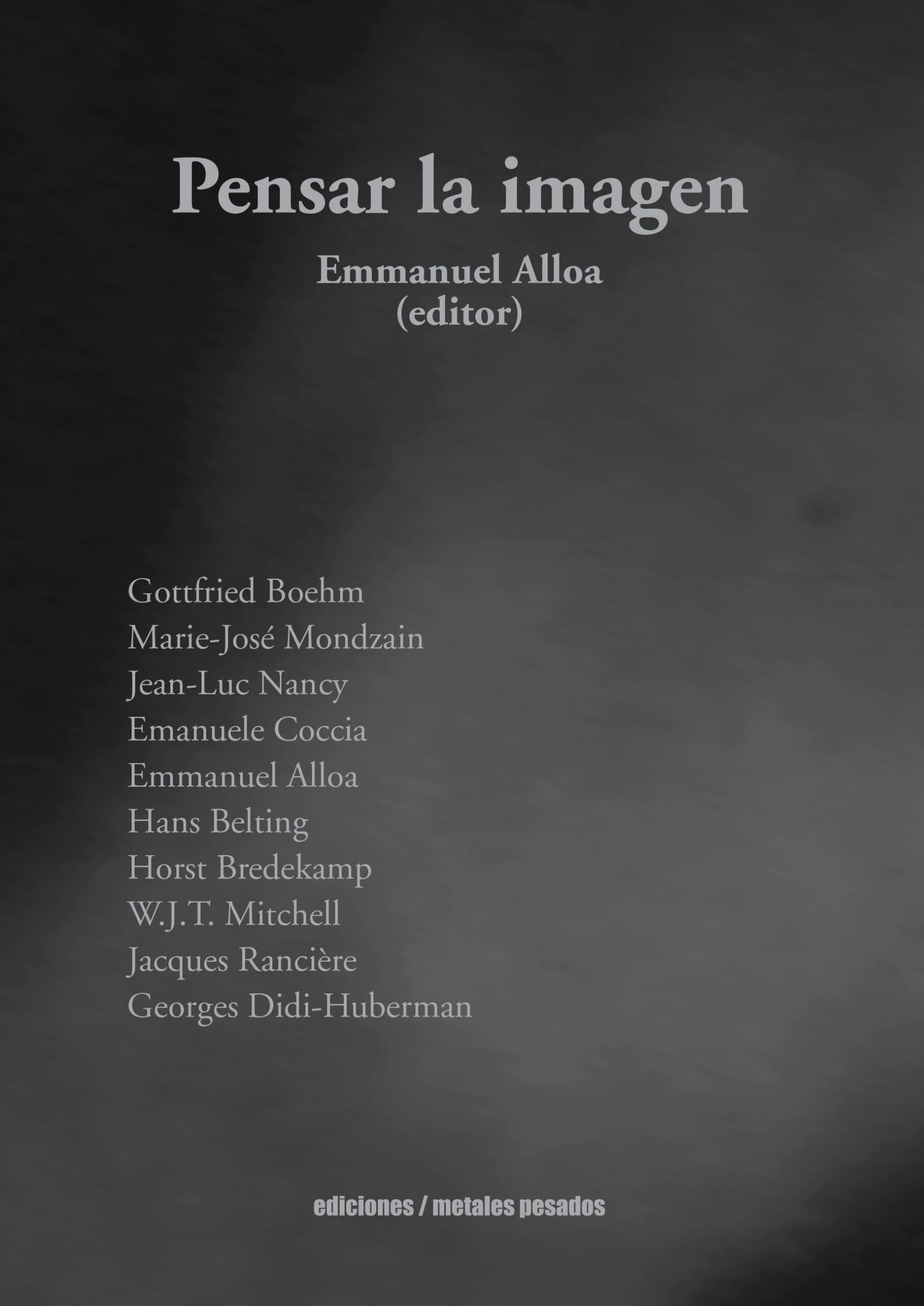 Pensar la imagen